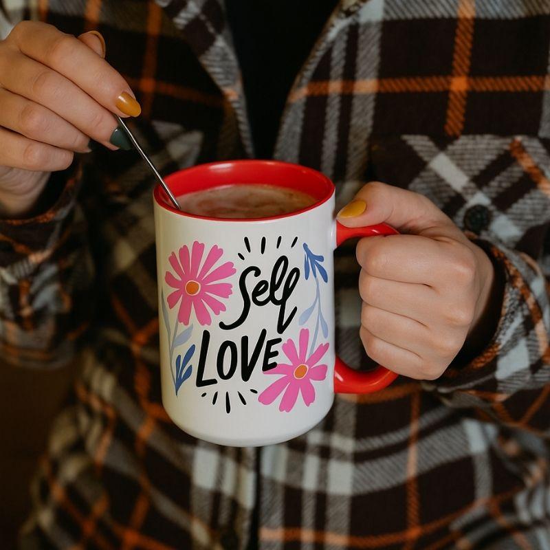 15 oz  Inner Colored Mug
