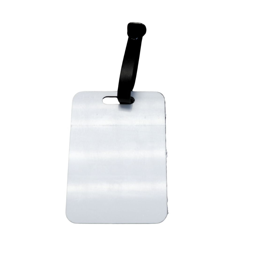 HD Aluminum Luggage tags  3.94"x2.76"(100x70mm) 1.33 thickness