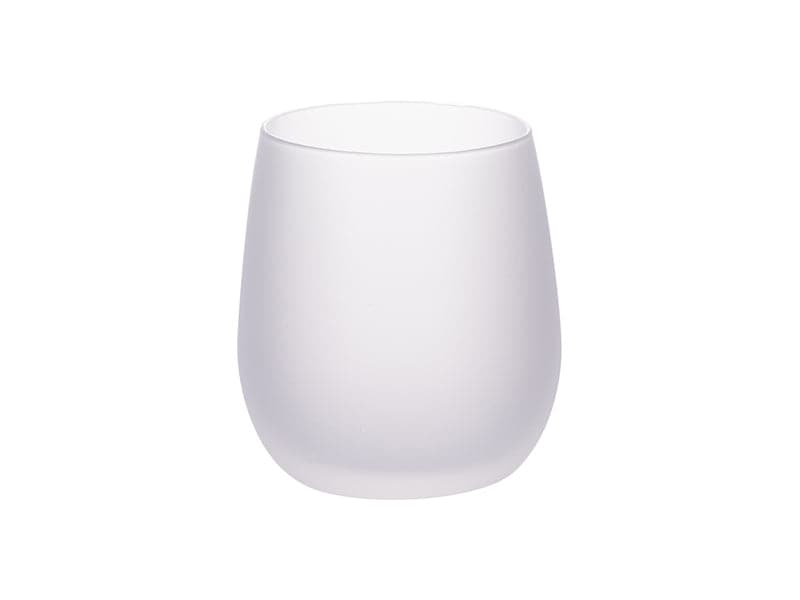 Pearl Coating™ 10oz Sublimation Stemless Wine Glass Frosted - Pack of 12 - Joto Imaging Supplies US