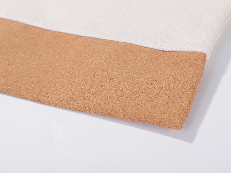 Pearl Coating™ Sublimation Linen Stitching Cork Eco Friendly Shopping Bag - Pack of 10 - Joto Imaging Supplies US