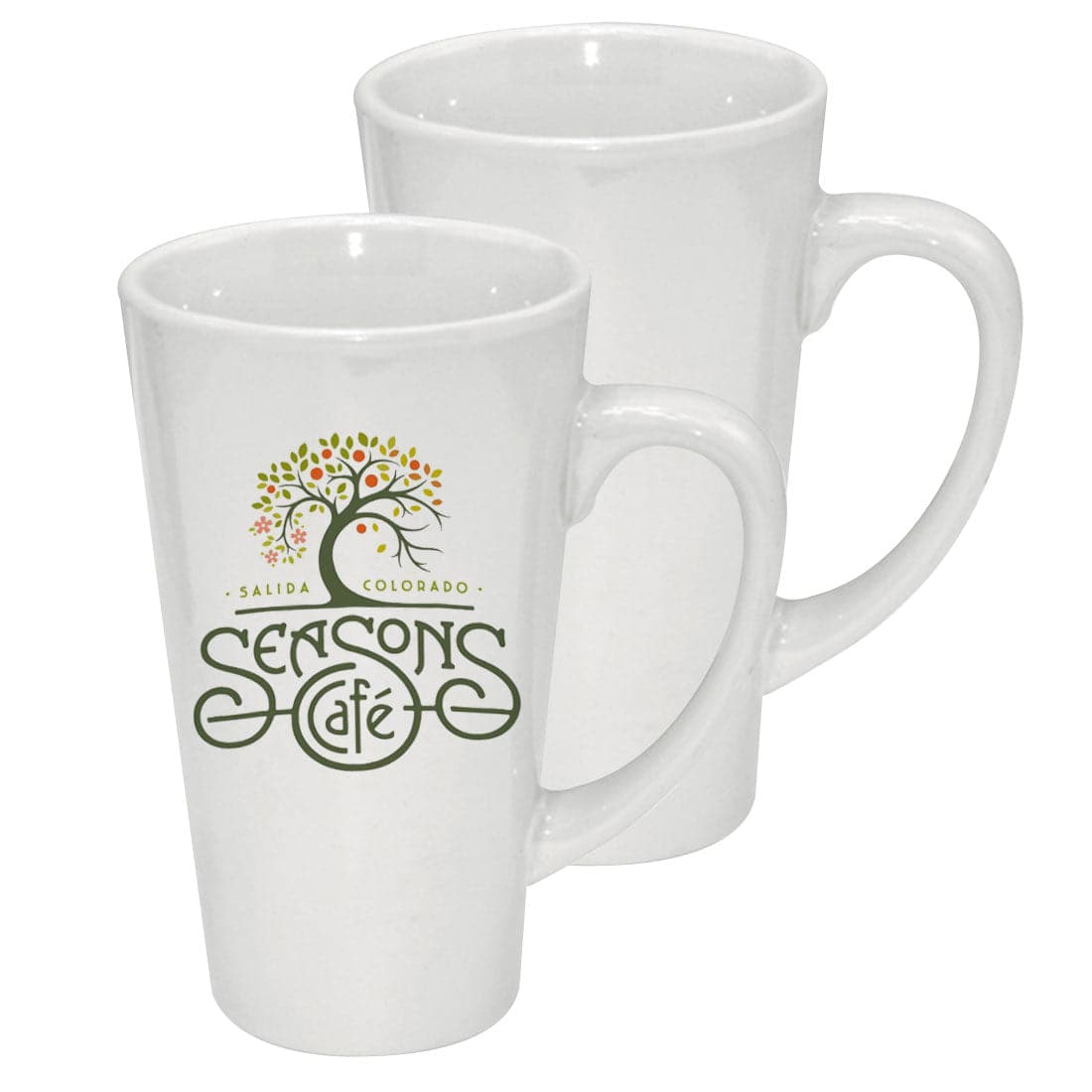 17oz Sublimation Latte White Mug - Case of 24