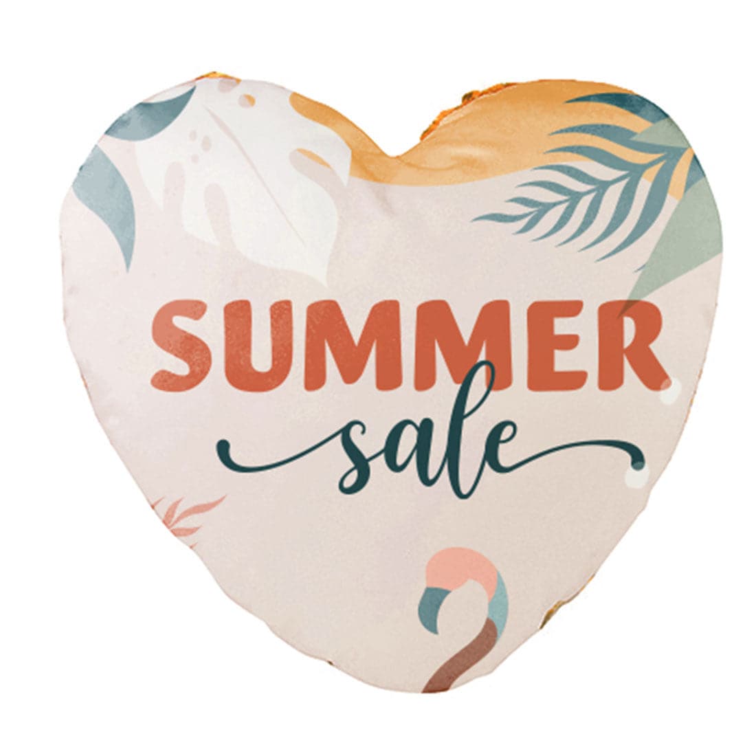 Pearl Coating™ Sublimation Heart Sequin Pillow Case - Pack of 10 - Joto Imaging Supplies US