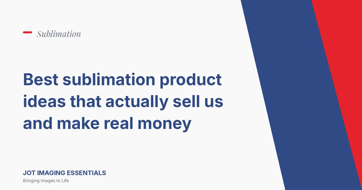 Best sublimation product ideas that actually sell and make real money