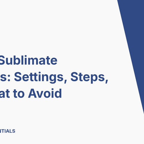 How to Sublimate Coasters: Settings, Steps, and What to Avoid