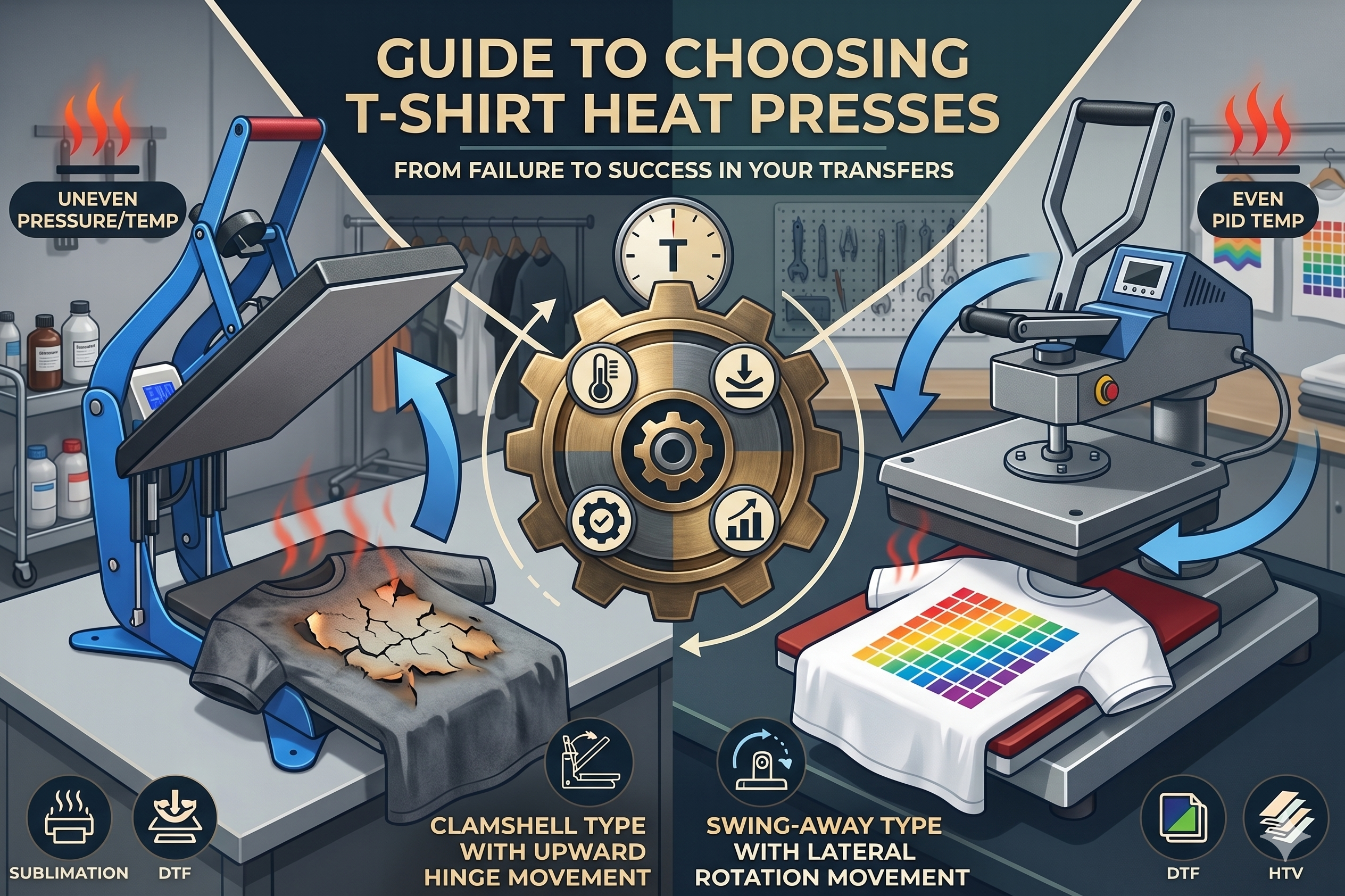 How to Choose a T-Shirt Heat Press: Complete Buying Guide