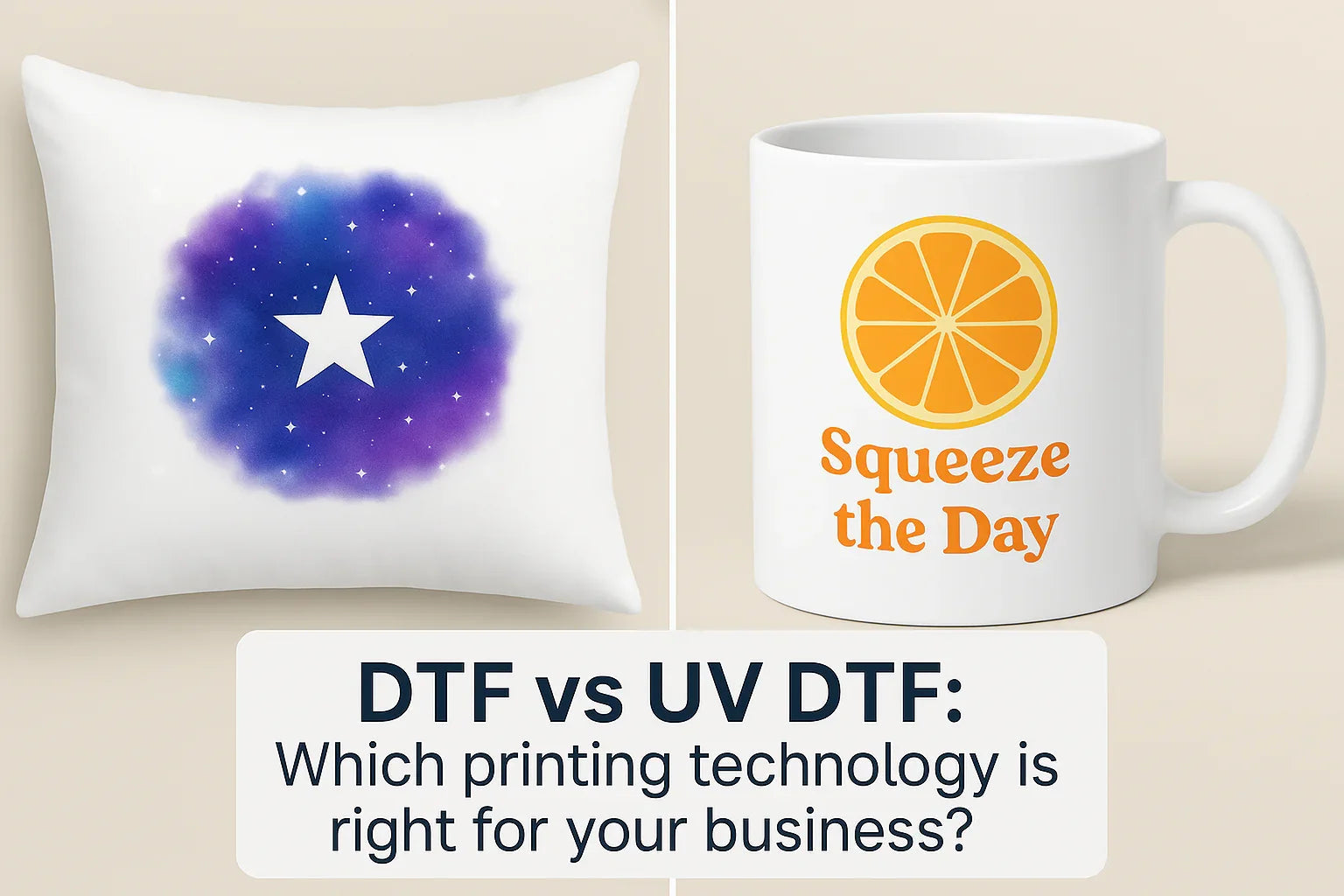 DTF vs UV DTF: Which Printing Technology is Right for Your Business?