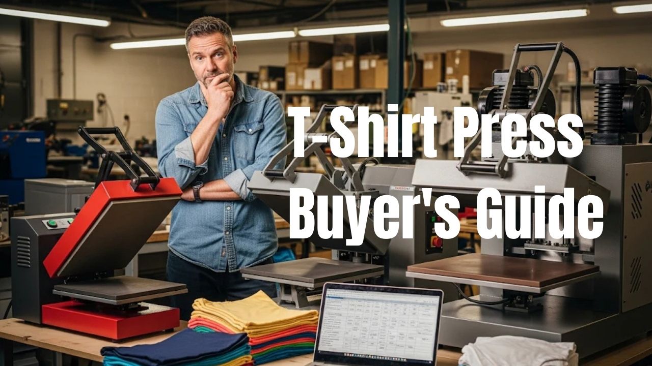 T-Shirt Press Buyer's Guide: How to Choosing the Best Machine for You