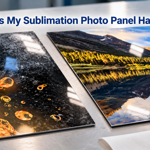 Why Does My Sublimation Photo Panel Have Spots?