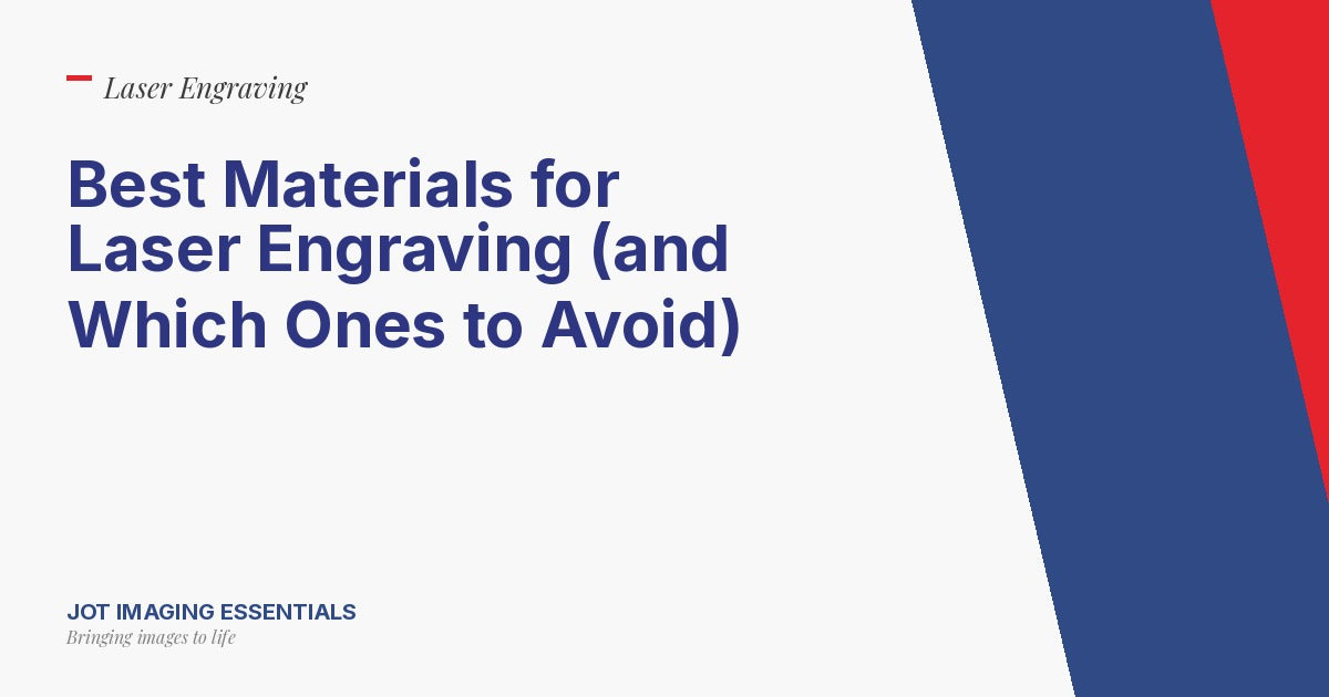 Best Materials for Laser Engraving (and Which Ones to Avoid)