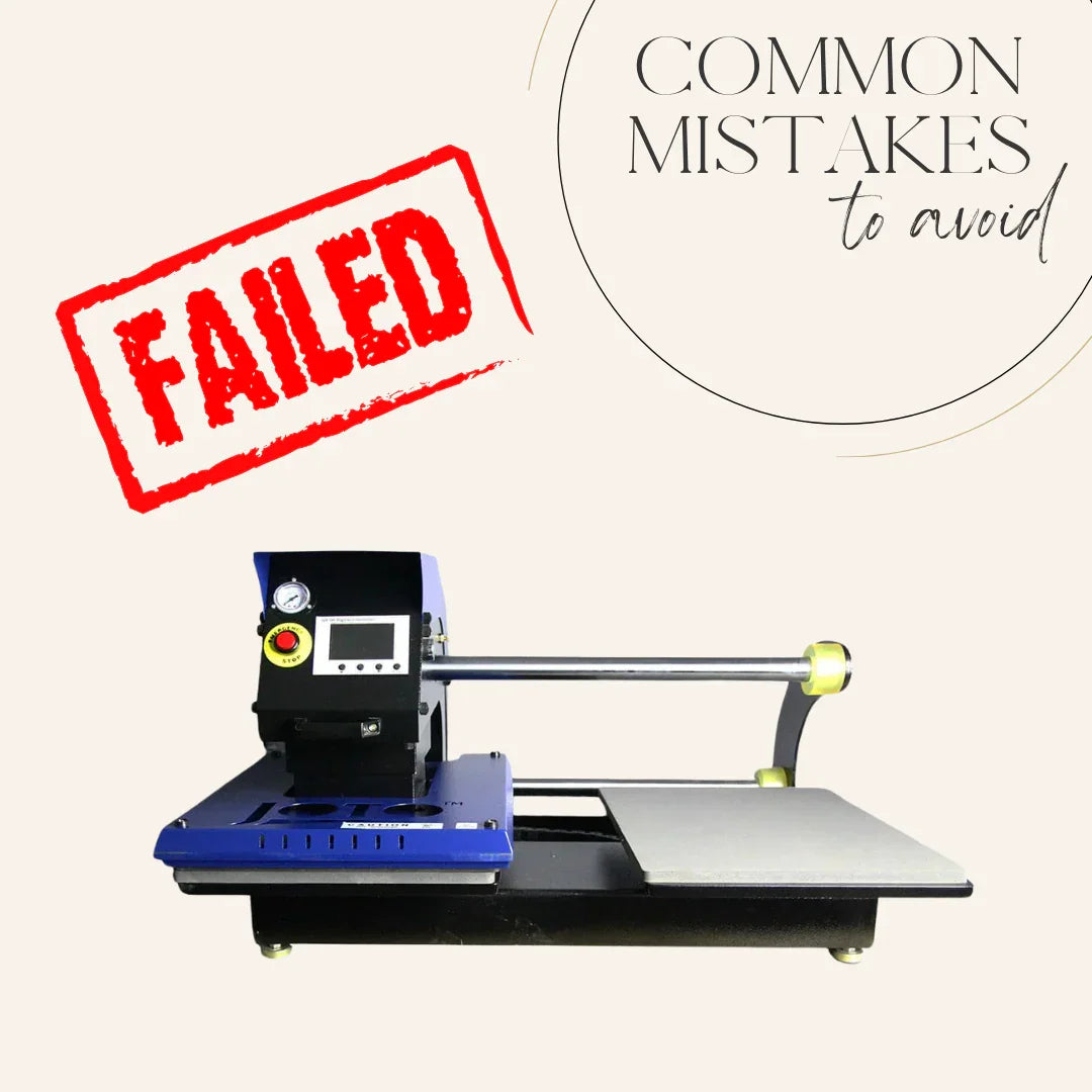 Top Heat Press Mistakes