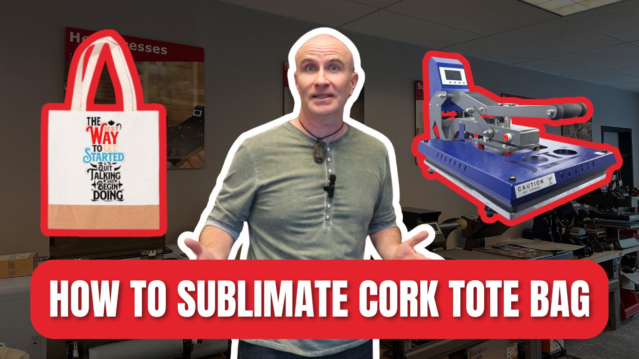 how to sublimate a tote bag