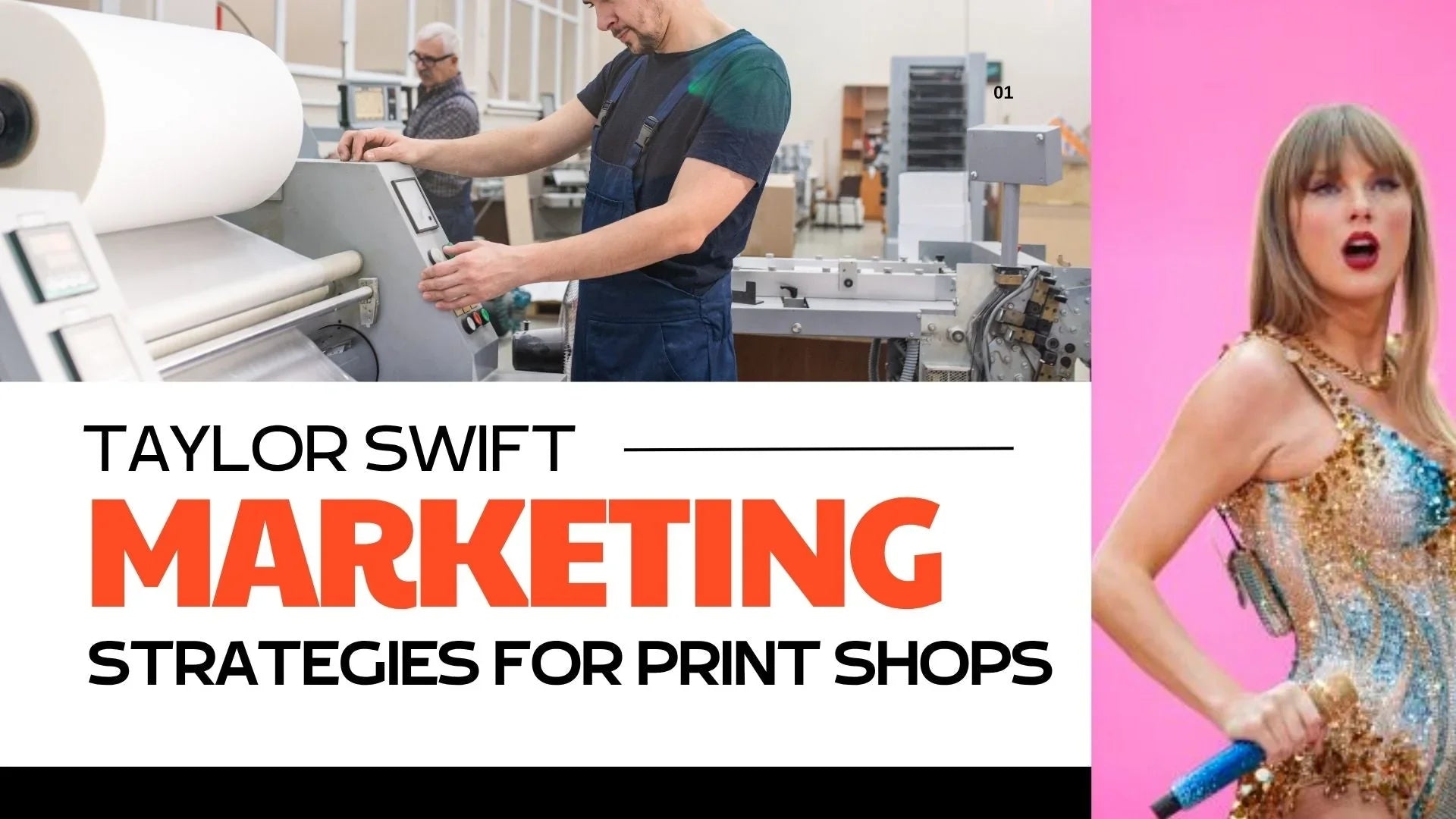 Taylor Swift Marketing for Printshops