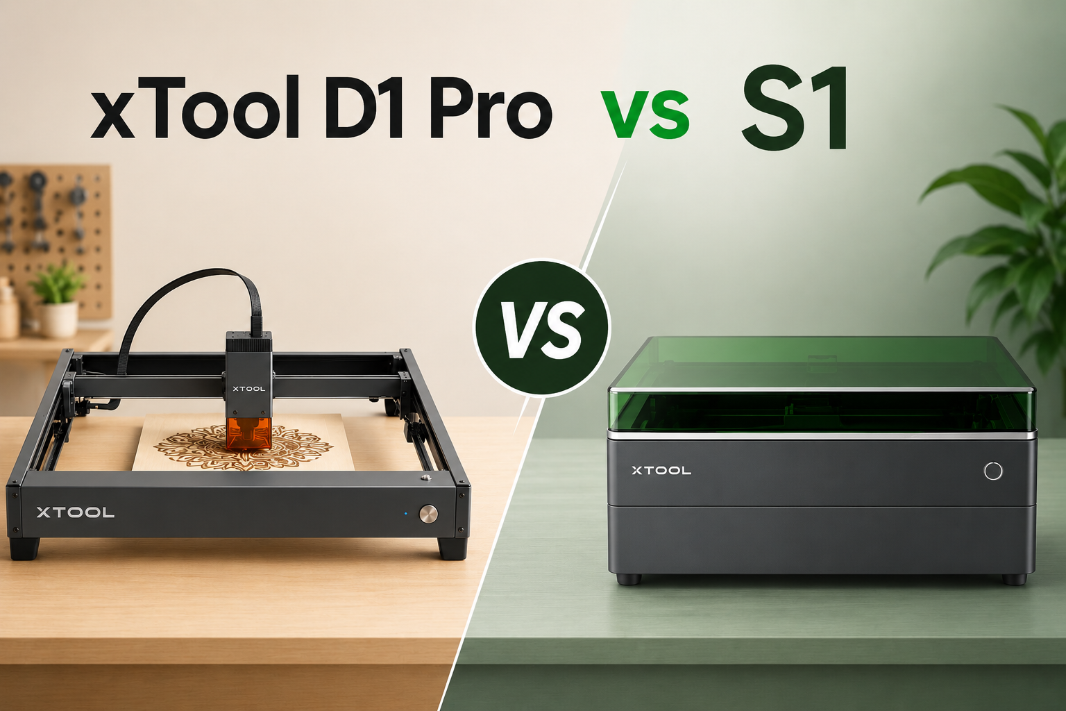 xTool D1 Pro vs xTool S1: Choosing the Right Laser Engraver for Your Business