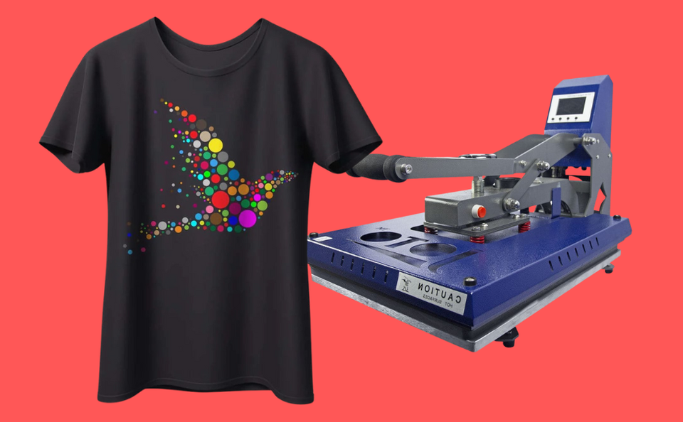 T-shirt heat press