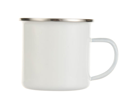 Pearl Coating™ 12oz Sublimation Enamel Cup - Pack of 12 - Joto Imaging Supplies US