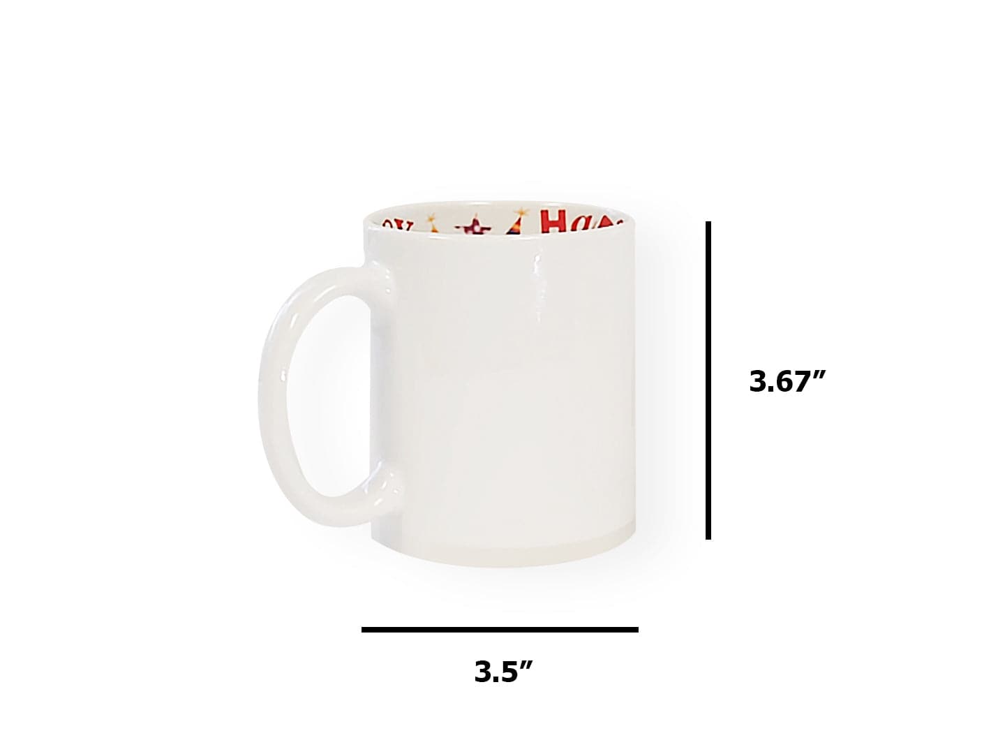 Pearl Coating™ 11oz Sublimation Ceramic Birthday White Mug - Case of 36 - Joto Imaging Supplies US