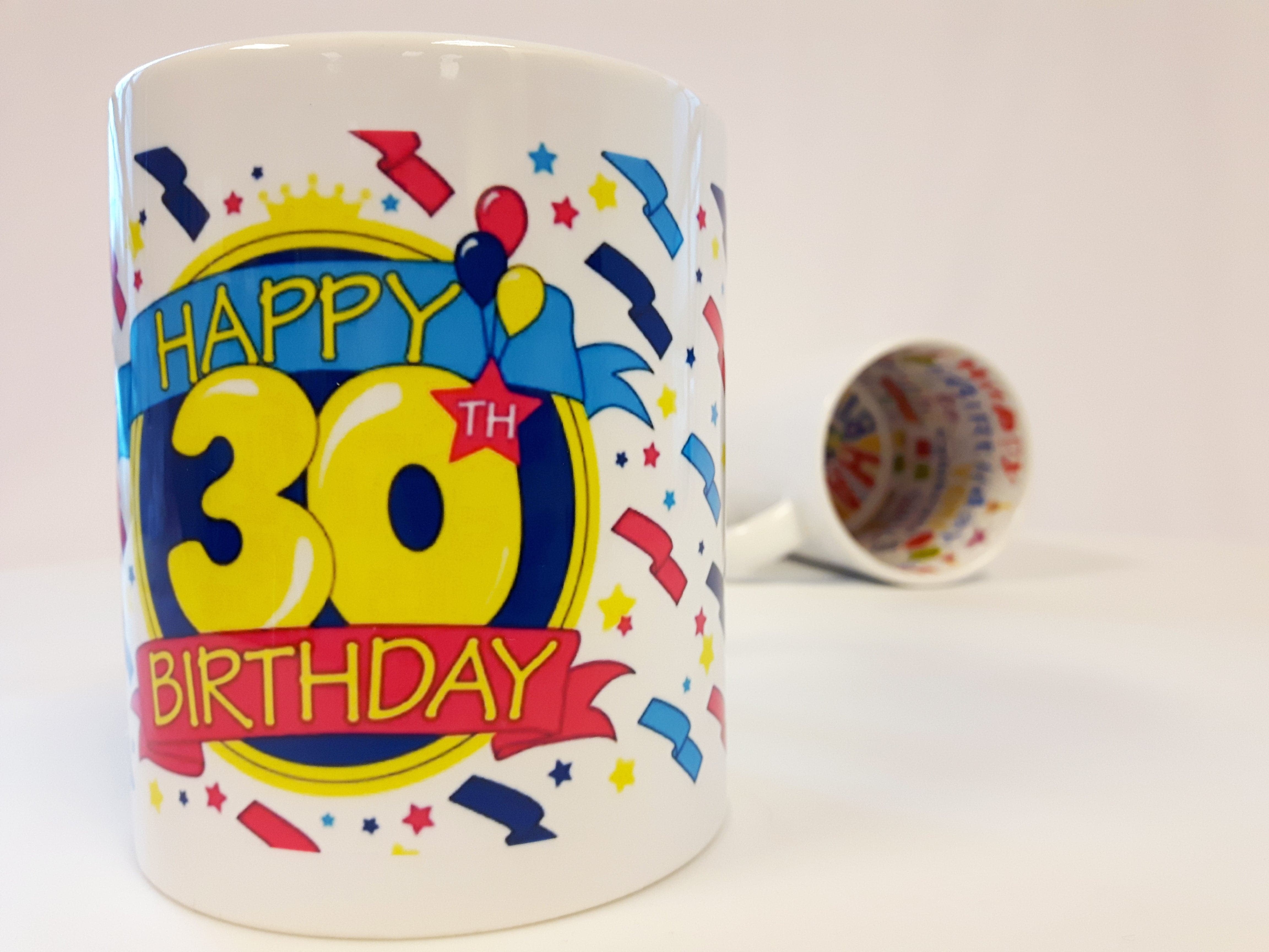 Pearl Coating™ 11oz Sublimation Ceramic Birthday White Mug - Case of 36 - Joto Imaging Supplies US