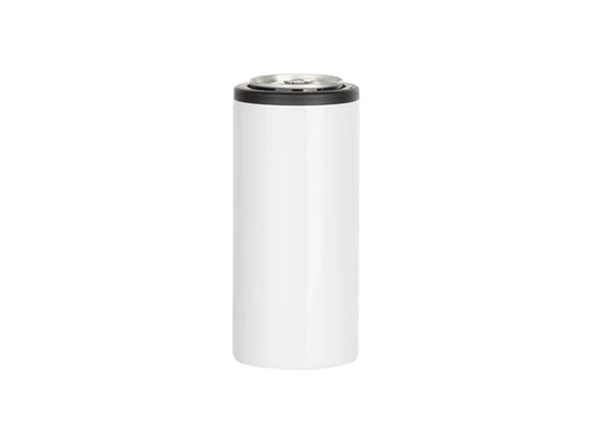 Pearl Coating™ Sublimation Double Wall Stainless Steel Slim Can Cooler - Pack of 5 - Joto Imaging Supplies US