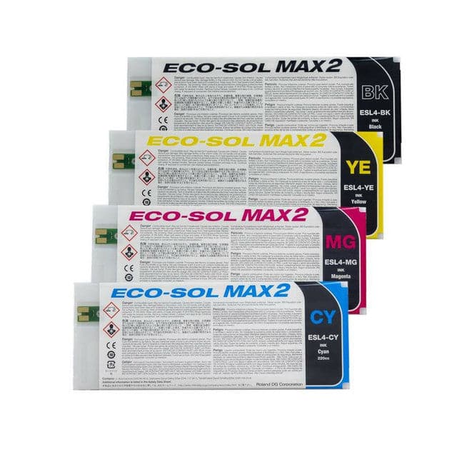 Roland Eco-Sol MAX 2 Ink Cartridge (for BN-20, BN-20A, BN2-20A) - Joto Imaging Supplies US
