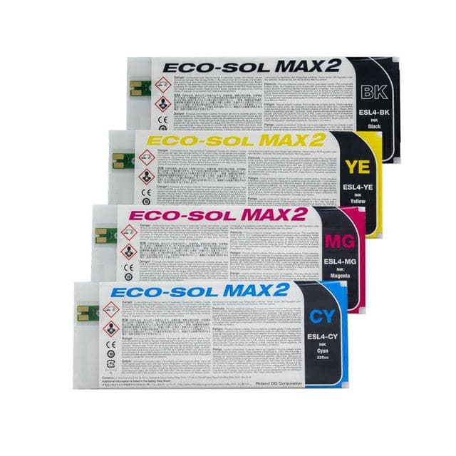Roland Eco-Sol MAX 2 Ink Cartridge (for BN-20, BN-20A, BN2-20A)