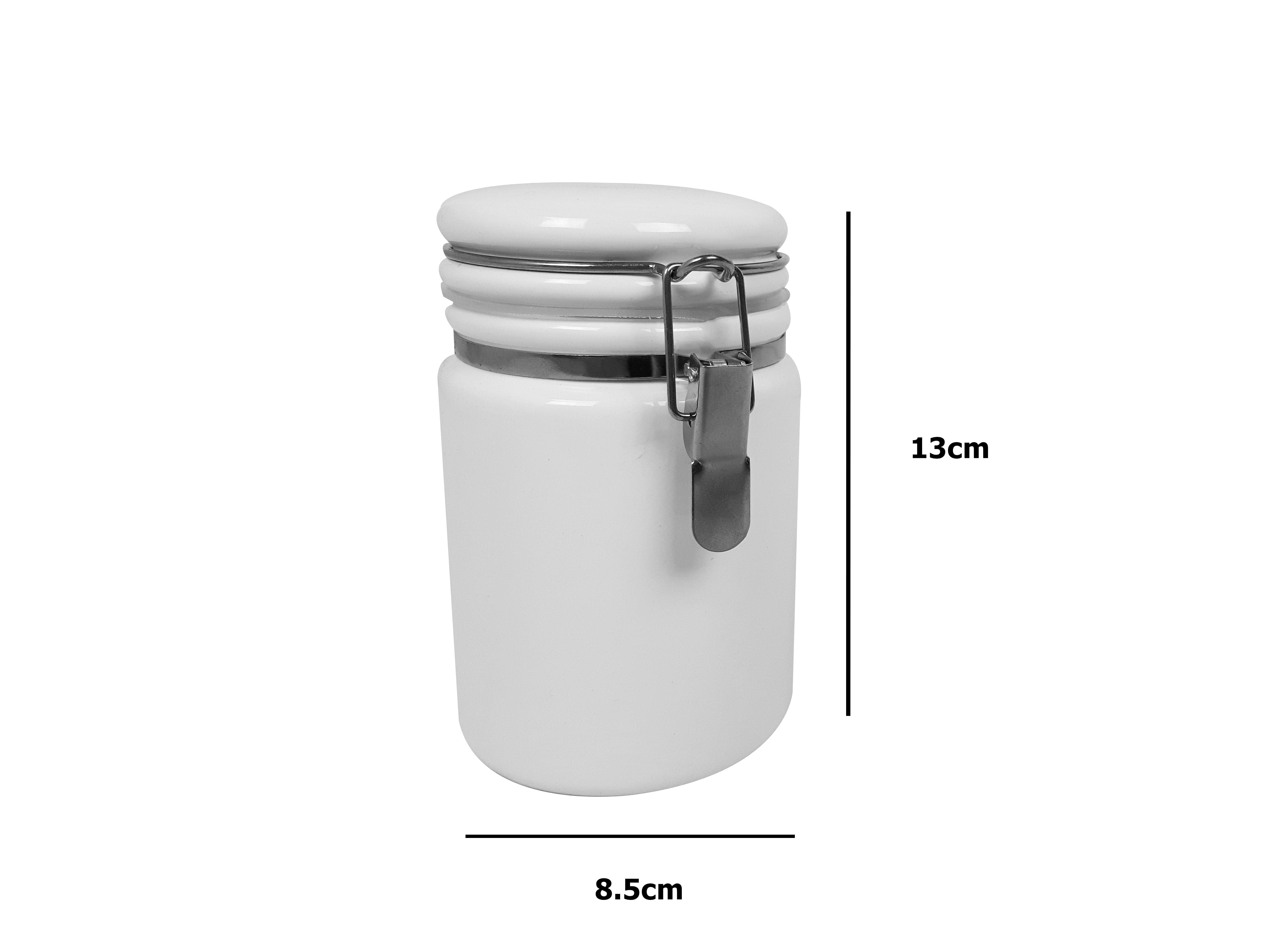 Pearl Coating™ 14oz Sublimation Ceramic Storage Jar - Pack of 6 - Joto Imaging Supplies US