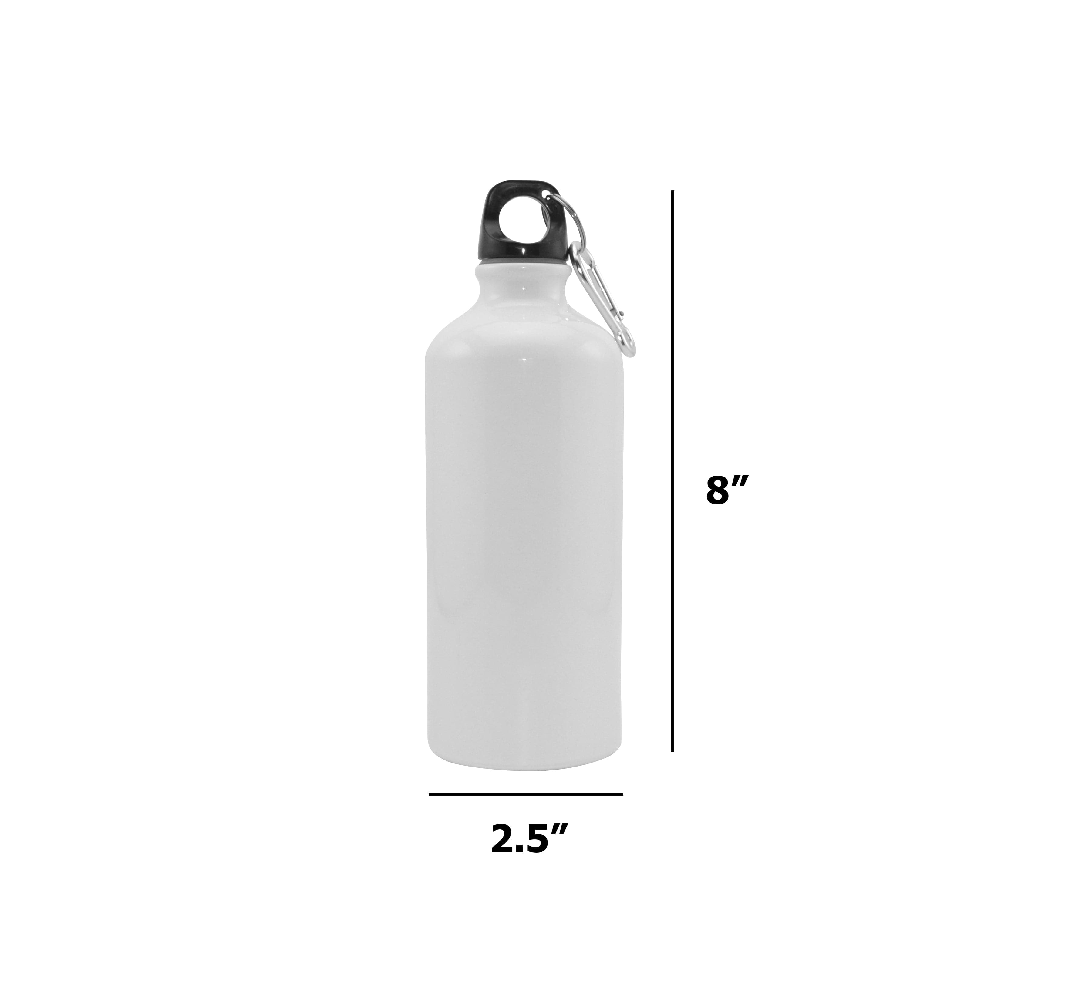 Pearl Coating™ Sublimation 20oz Aluminum Water Bottle - Pack of 6 - Joto Imaging Supplies US