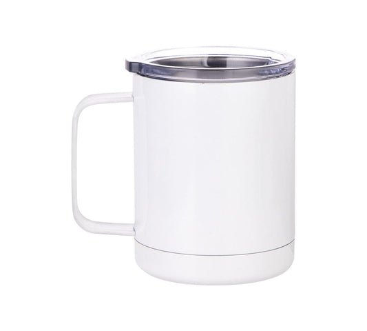 Pearl Coating™ 12oz Sublimation Stainless Steel Coffee Cup with Lid - Pack of 5 - Joto Imaging Supplies US
