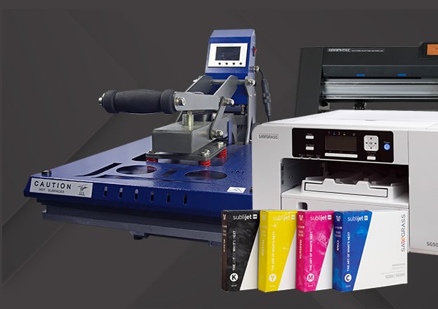 Bundle SG500 + ClamShell Heat Press - Joto Imaging Supplies