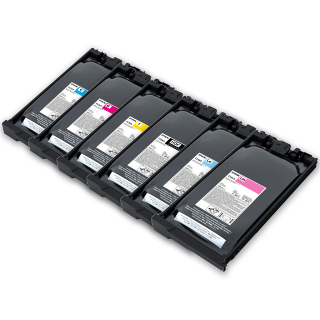 Epson® UltraChrome DS Smooth Ink for Epson F6470H - Individual Ink Packs-  (C, M, Y, K, LC, LM)