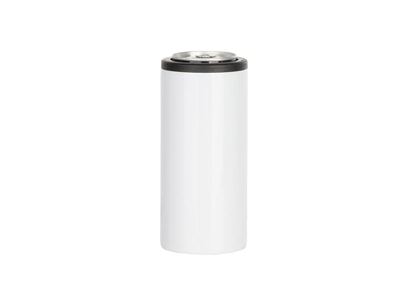 Pearl Coating™ Sublimation Double Wall Stainless Steel Slim Can Cooler - Pack of 5 - Joto Imaging Supplies US