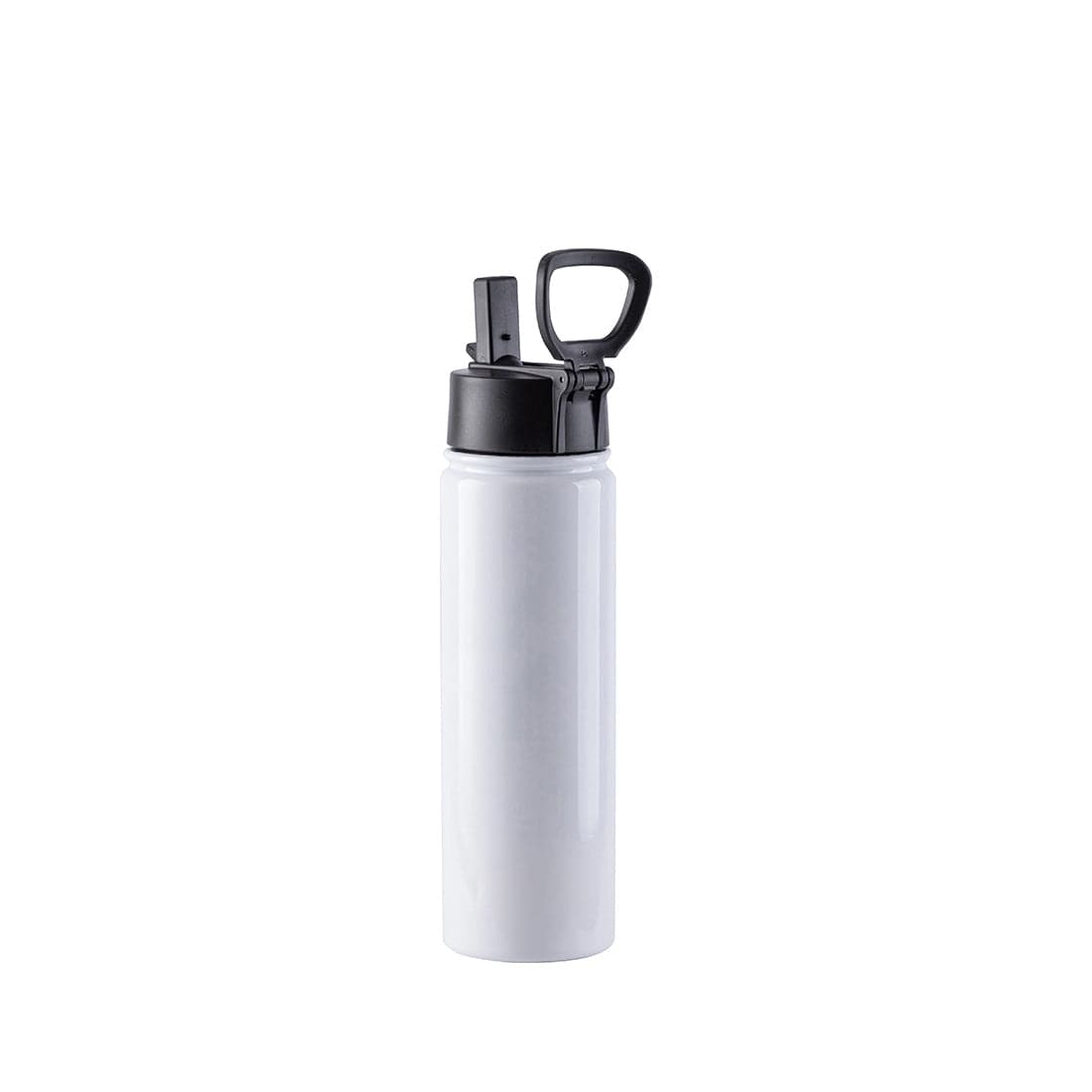 Pearl Coating™ 22oz Sublimation Stainless Steel Flask with Wide Mouth Straw Lid & Rotating Handle - Pack of 5 - Joto Imaging Supplies US
