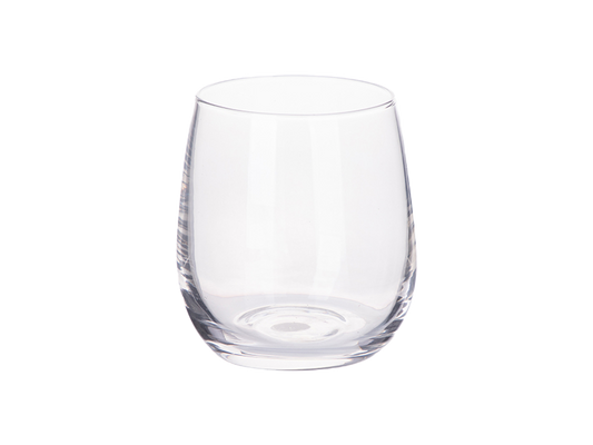 Pearl Coating™ 10oz Sublimation Stemless Wine Glass Clear - Pack of 12 - Joto Imaging Supplies US