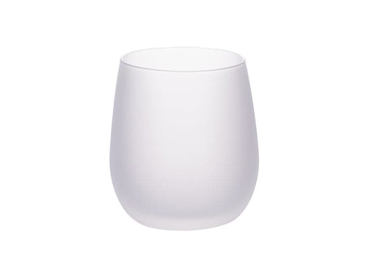 Pearl Coating™ 10oz Sublimation Stemless Wine Glass Frosted - Pack of 12 - Joto Imaging Supplies US