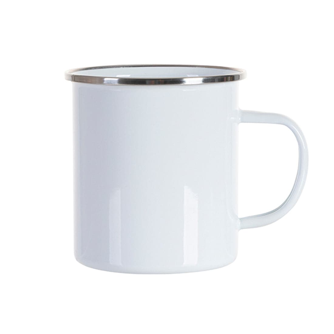 Pearl Coating™ 17oz/500ml Sublimation Enamel Cup with Flat Bottom - Pack of 6 - Joto Imaging Supplies US