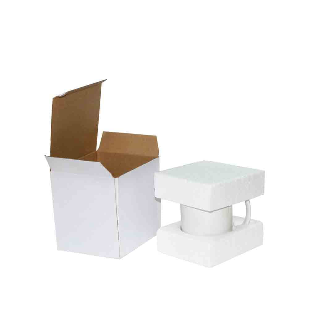 Pearl Coating™ 11oz Sublimation White Mug with White Box - Case of 36 - Joto Imaging Supplies US