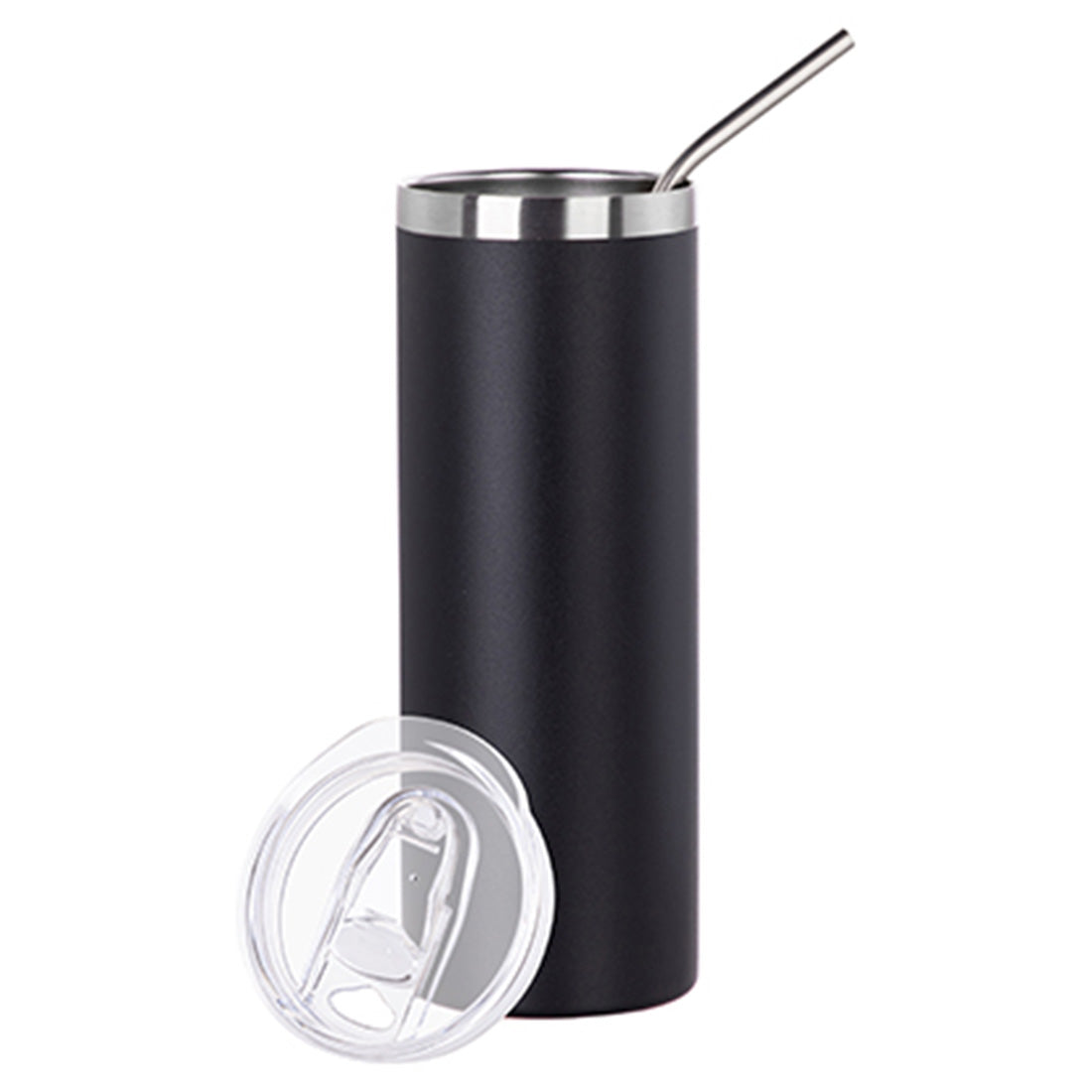 Engraving 20oz/600ml Stainless Steel Tumbler with Straw & Waterproof Flip Lid - Joto Imaging Supplies 