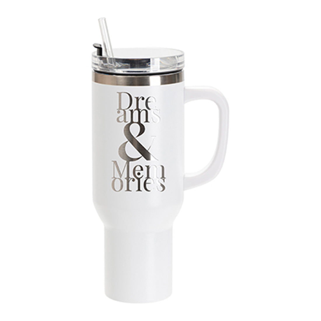 40oz/1200ml Engraving Stainless Steel Travel Tumbler w/ Straw - Joto Imaging Supplies 