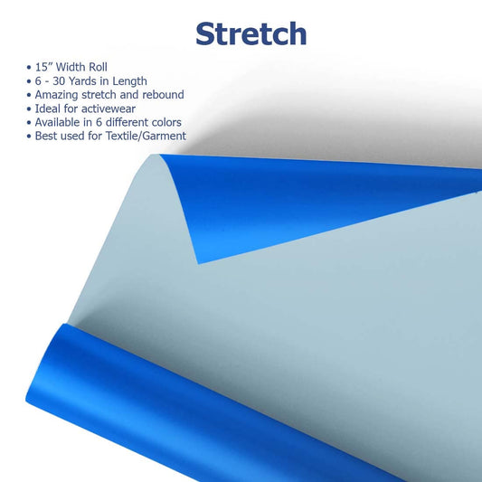 MultiCut™ Stretch Heat Transfer Vinyl 15" - Joto Imaging Supplies US