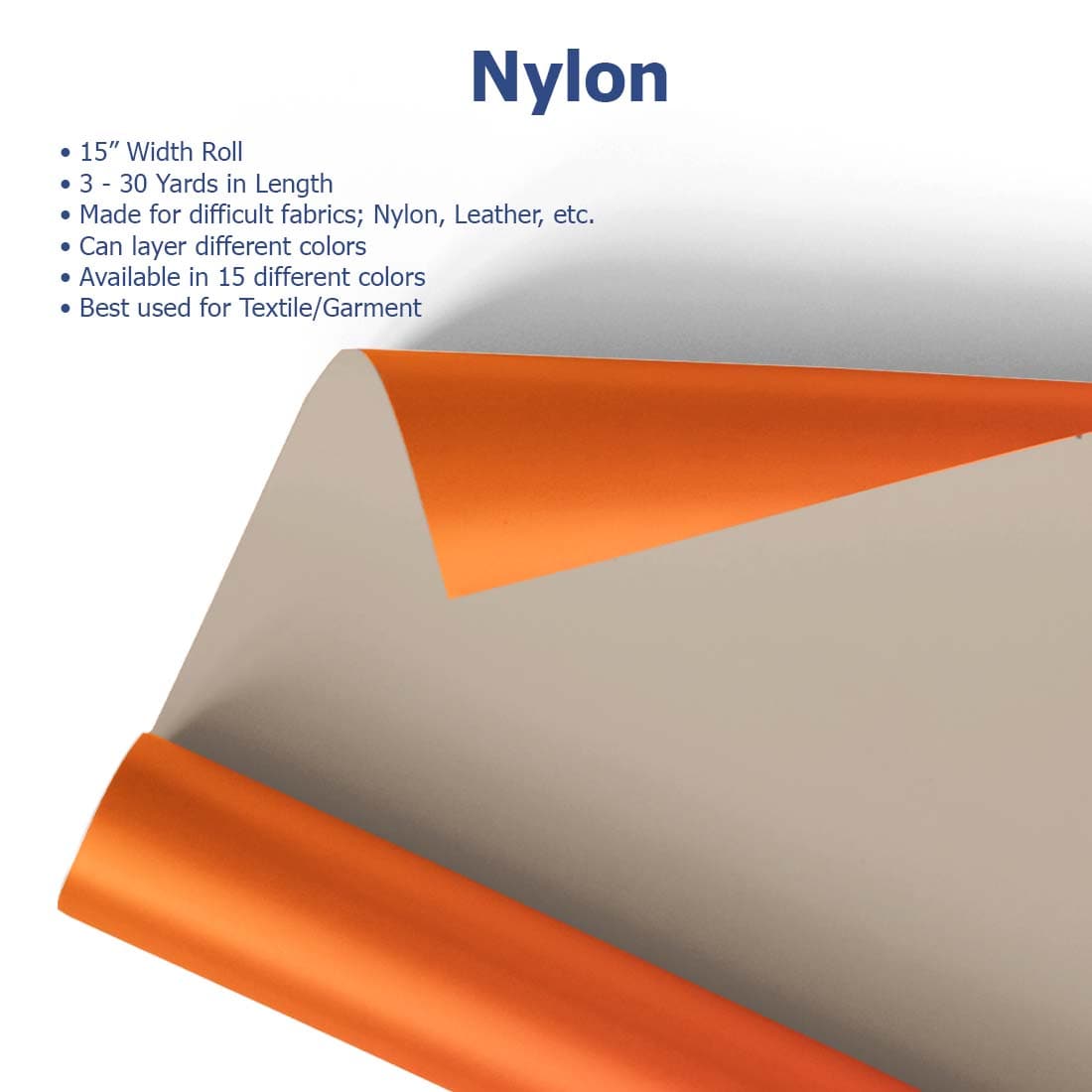 MultiCut™ Nylon Heat Transfer Vinyl 15