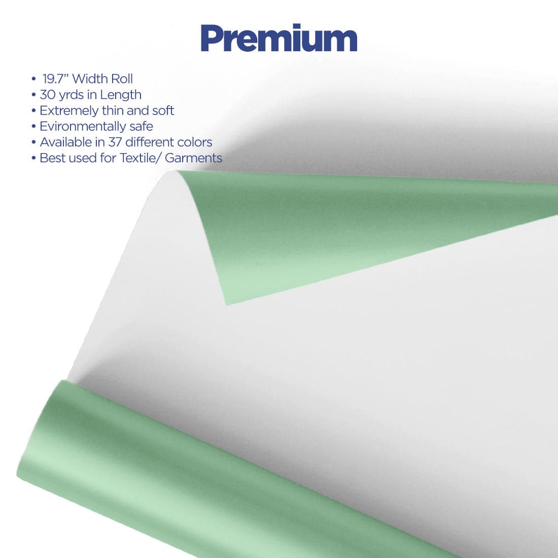 Multicut™ Premium Transfer Vinyl 19.7" x  30 Yards - Joto Imaging Supplies US