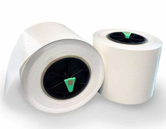 Clear Frosted PET Roll for IColor 250 - Non Die Cut (4.72 in X 150 ft) (120mm x 46m) 1 Pack - Joto Imaging Supplies US