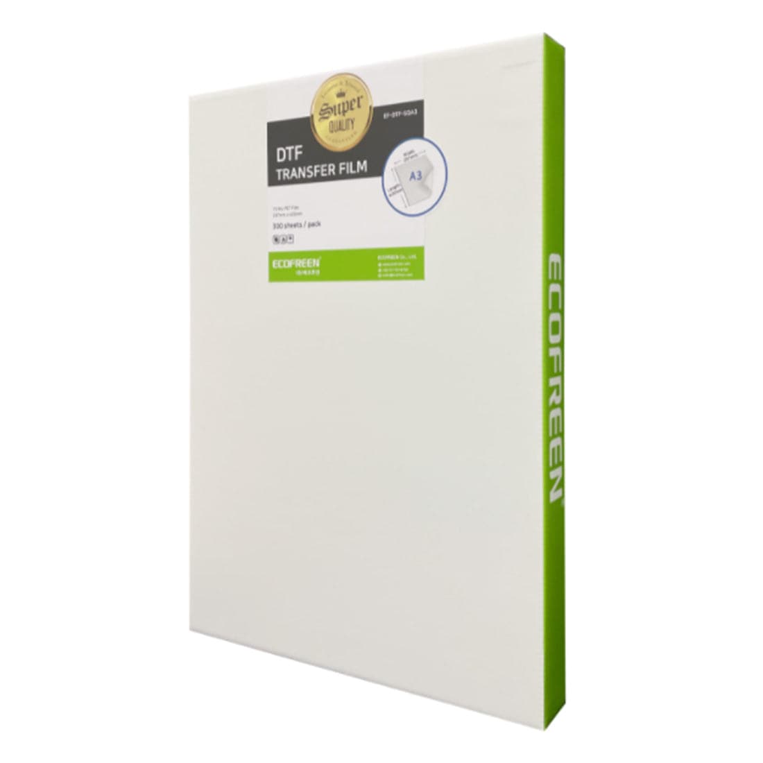 Direct To Film (DTF) Super Quality - Pack of 100