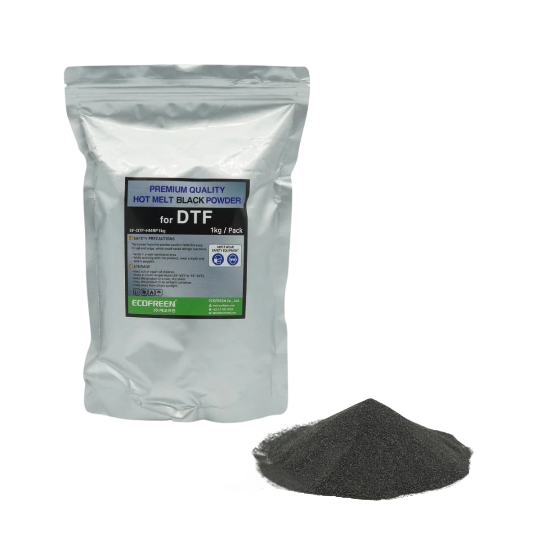 Direct To Fim Black Hot Melt Powder  - Bag of 1kg