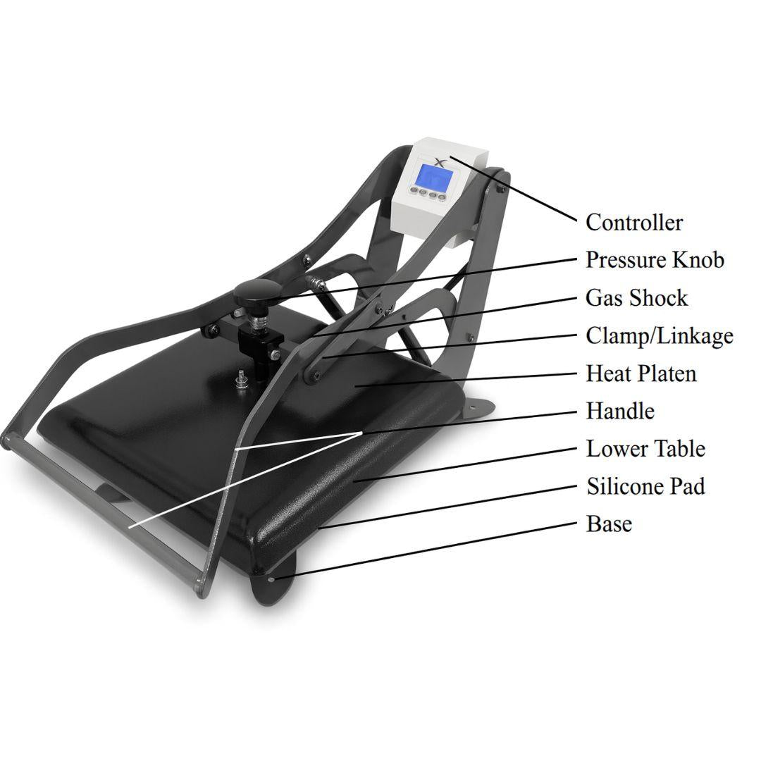 Geo Knight 14x16 Clamshell Heat Press
