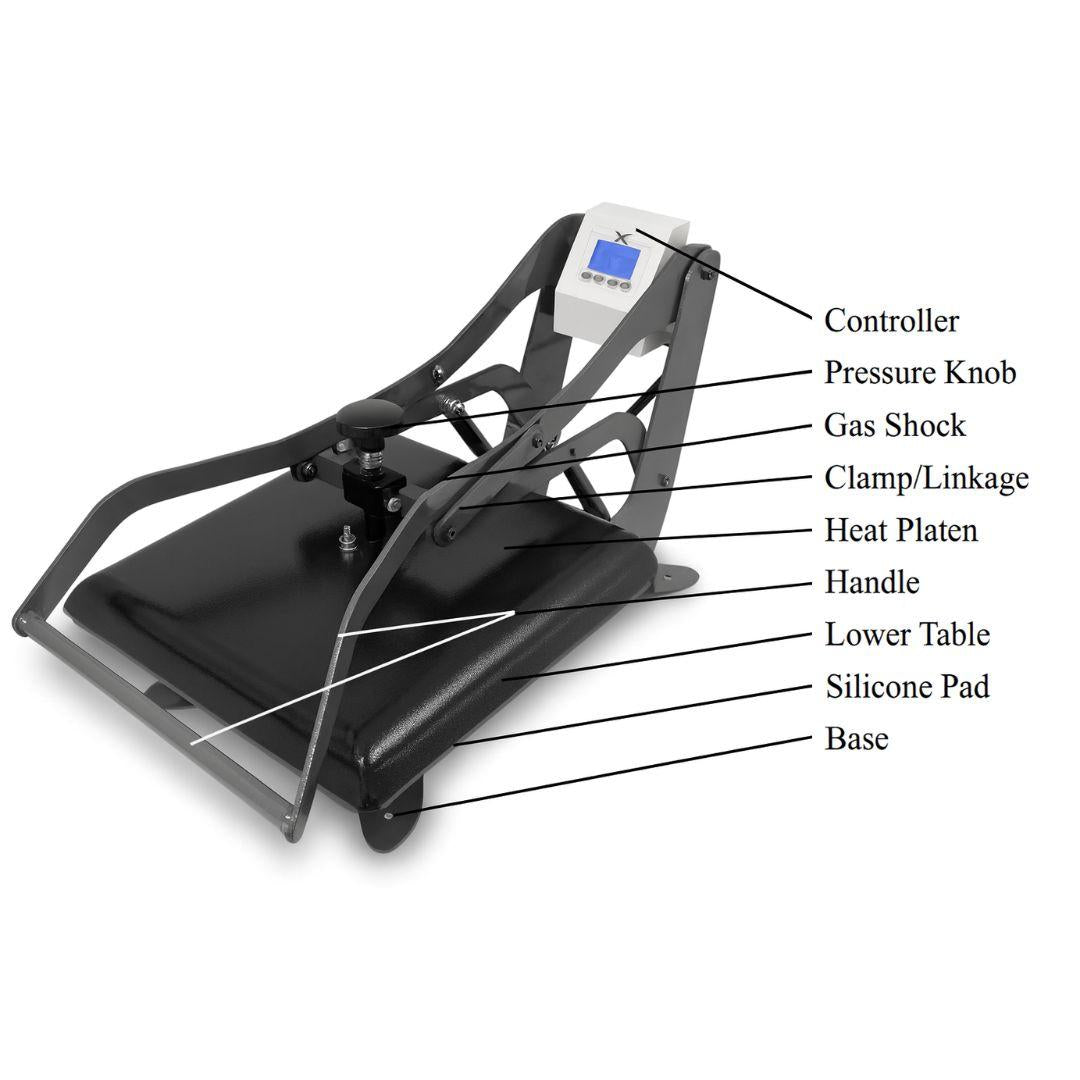 Geo Knight 16x20 Clamshell Heat Press