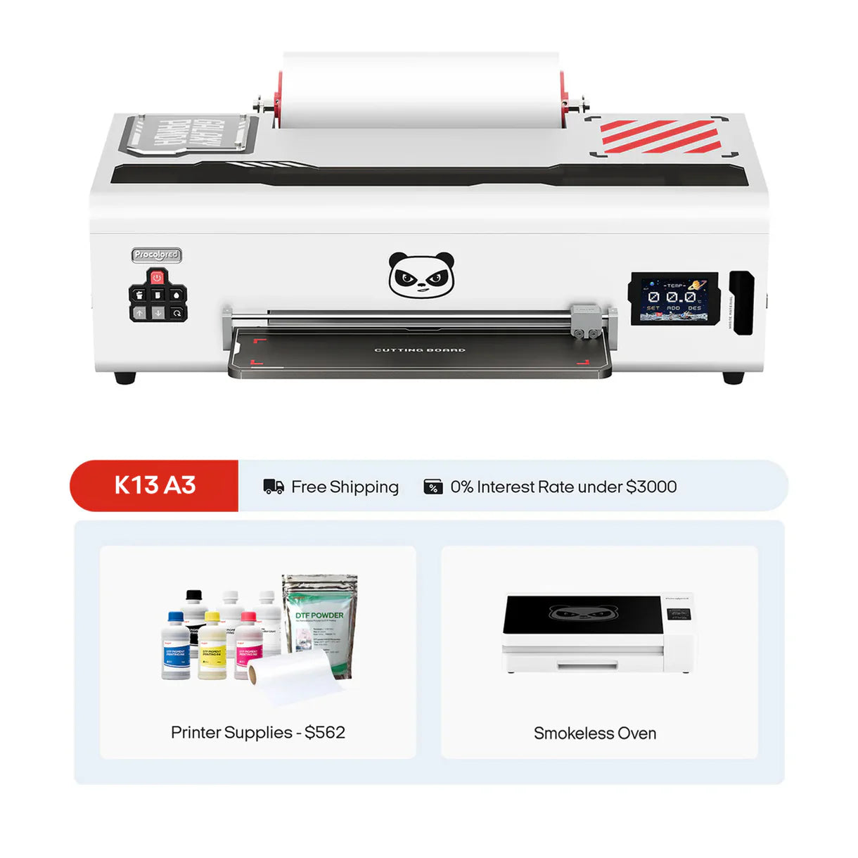Procolored K13 Lite DTF Printer 13" A3 - Joto Imaging Supplies US