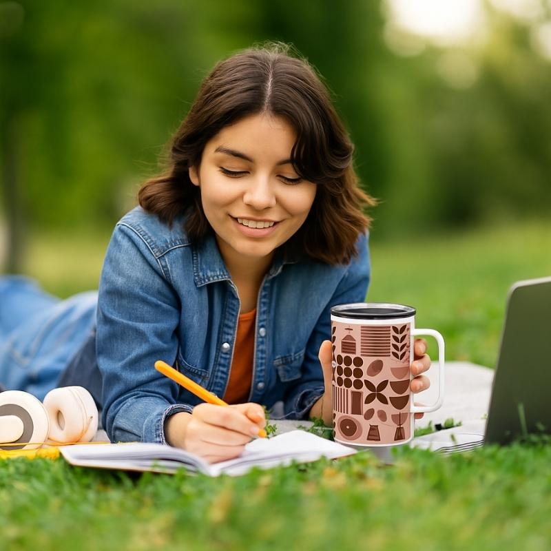 Pearl Coating 20oz600ml Sublimation Stainless Steel Mug