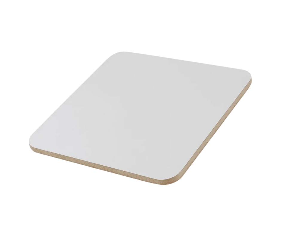 Sublimation Coaster W/Cork Bottom Square 3.75" x 3.75"