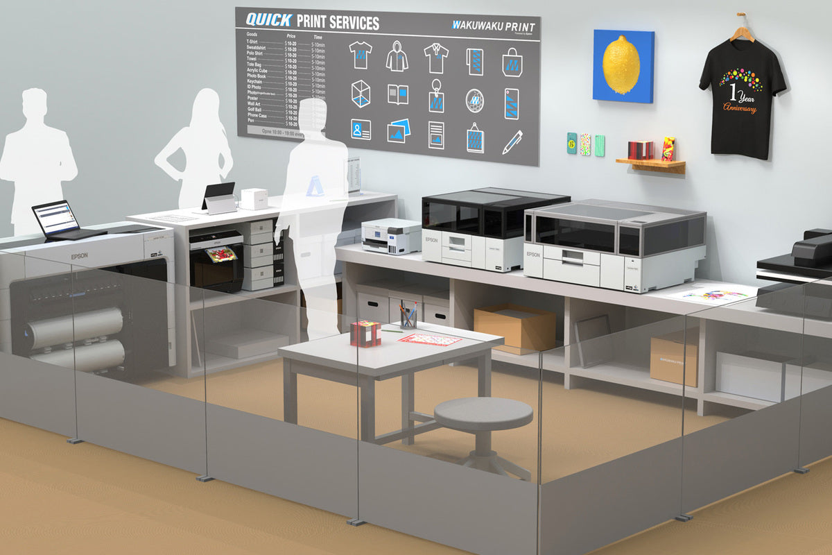 Epson® SureColor V1070 Desktop UV Flatbed Printer - Joto Imaging Supplies US