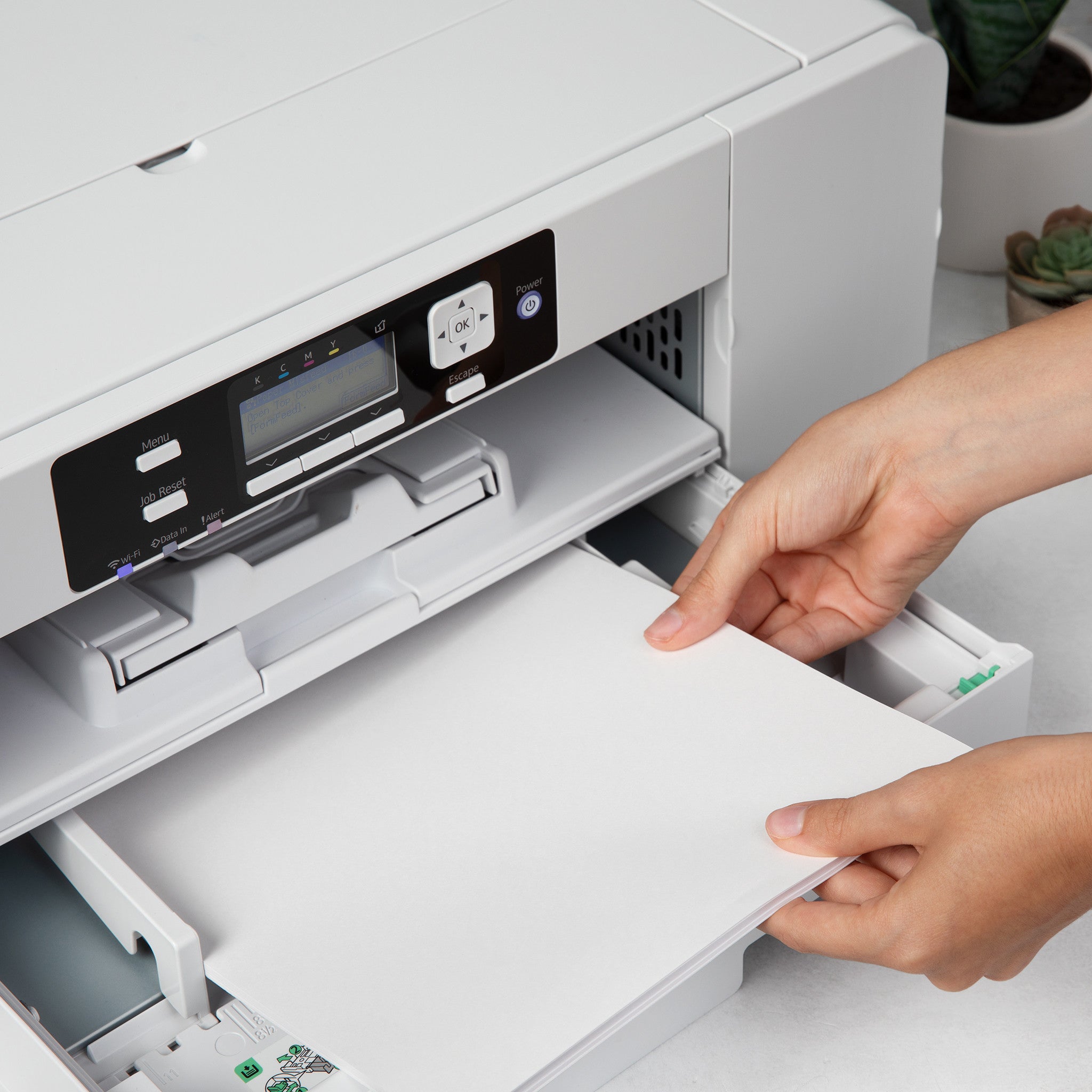 Sawgrass SG1000 Sublimation Printer with 31ml Versiflex Kit & Paper 8.5x11, 100 sheet / 11x17, 50 sheet - Joto Imaging Supplies US